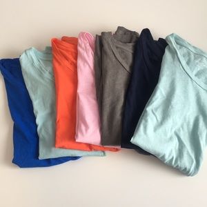 7 pair jcrew vintage cotton tee